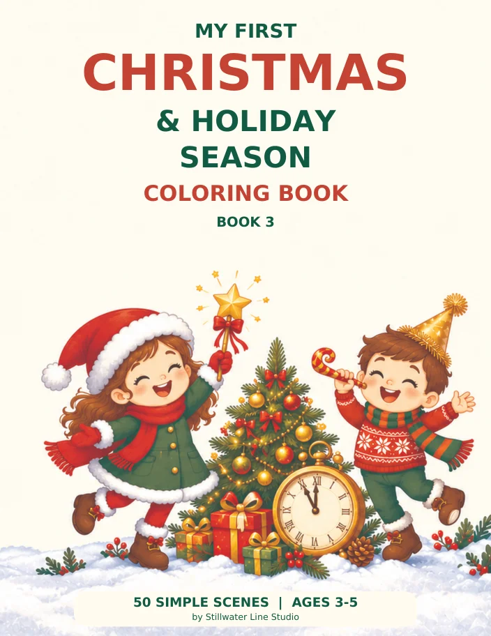 My First Christmas & Holiday Season Coloring Book cover